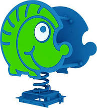 Дитяча гойдалка балансир на пружині "Їжачок", фото 4