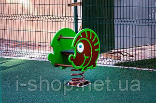 Дитяча гойдалка балансир на пружині "Їжачок", фото 5