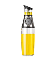 Стеклянная бутылка с дозатором для масла и уксуса Press and Measure Oil Dispenser масляный диспенсер 500 мл ЕХ
