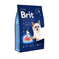 Корм для котів Brit Premium Cat Sterilised Lamb 1,5кг