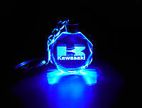 Led брелок кристалл KAWASAKI