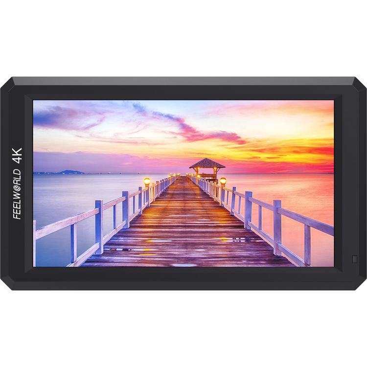 Накамерний монітор FeelWorld F6 5.7" Full HDMI On-Camera Monitor with 4K Support and Tilt Arm (F6)