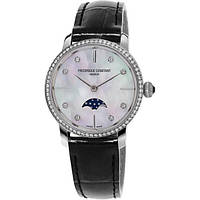 Женские часы Frederique Constant Slimline Ladies Moonphase FC-206MPWD1SD6