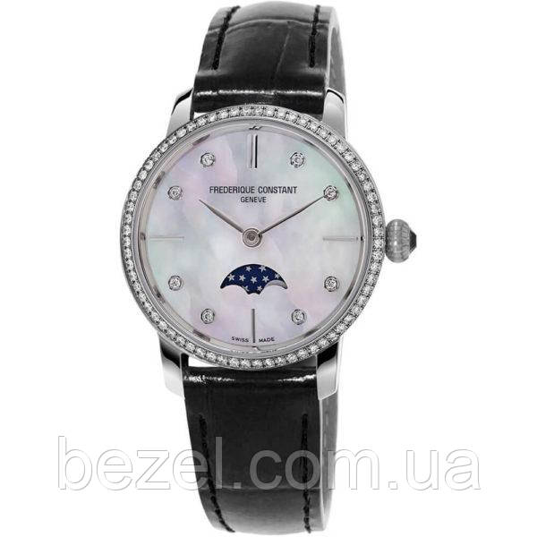 Жіночий годинник Frederique Constant Slimline Ladies Moonphase FC-206MPWD1SD6, фото 1