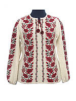 Вишиванка жіноча Калина вертикальна з китицями