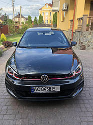 Передні фари VW Golf 7 тюнінг Full Led оптика (стиль GTI рестайл)