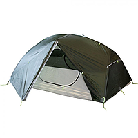 Ультралегкая трехместная туристическая палатка Tramp Cloud 3 Si TRT-094-green Зеленый