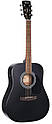 Електроакустична гітара Cort AD810E (Black Satin) + поріжок, затискач, скарбничка та 2 медіатори, фото 2