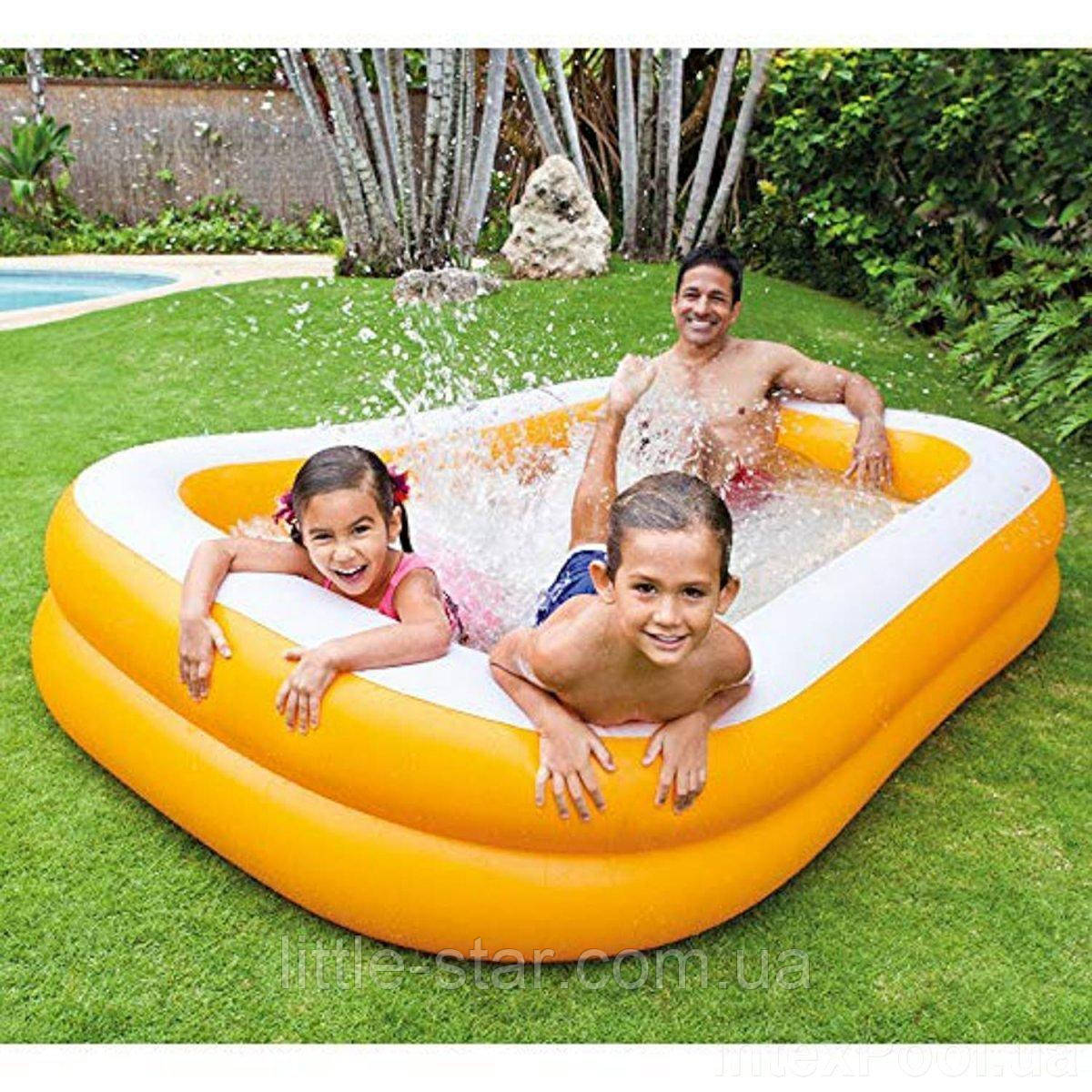 Дитячий надувний басейн INTEX 57181, 229* 147* 46 см, 600 л