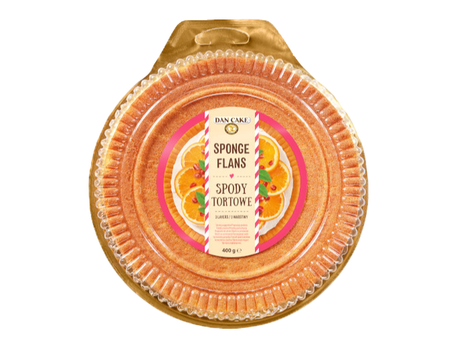 Бисквитные коржи для тортов с ванильным вкусом 400г TM DanCake, цена 92 ...