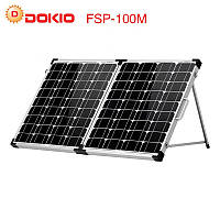 Солнечная панель DOKIO FSP-110M (50W*2) мощностью на 100W с контроллером