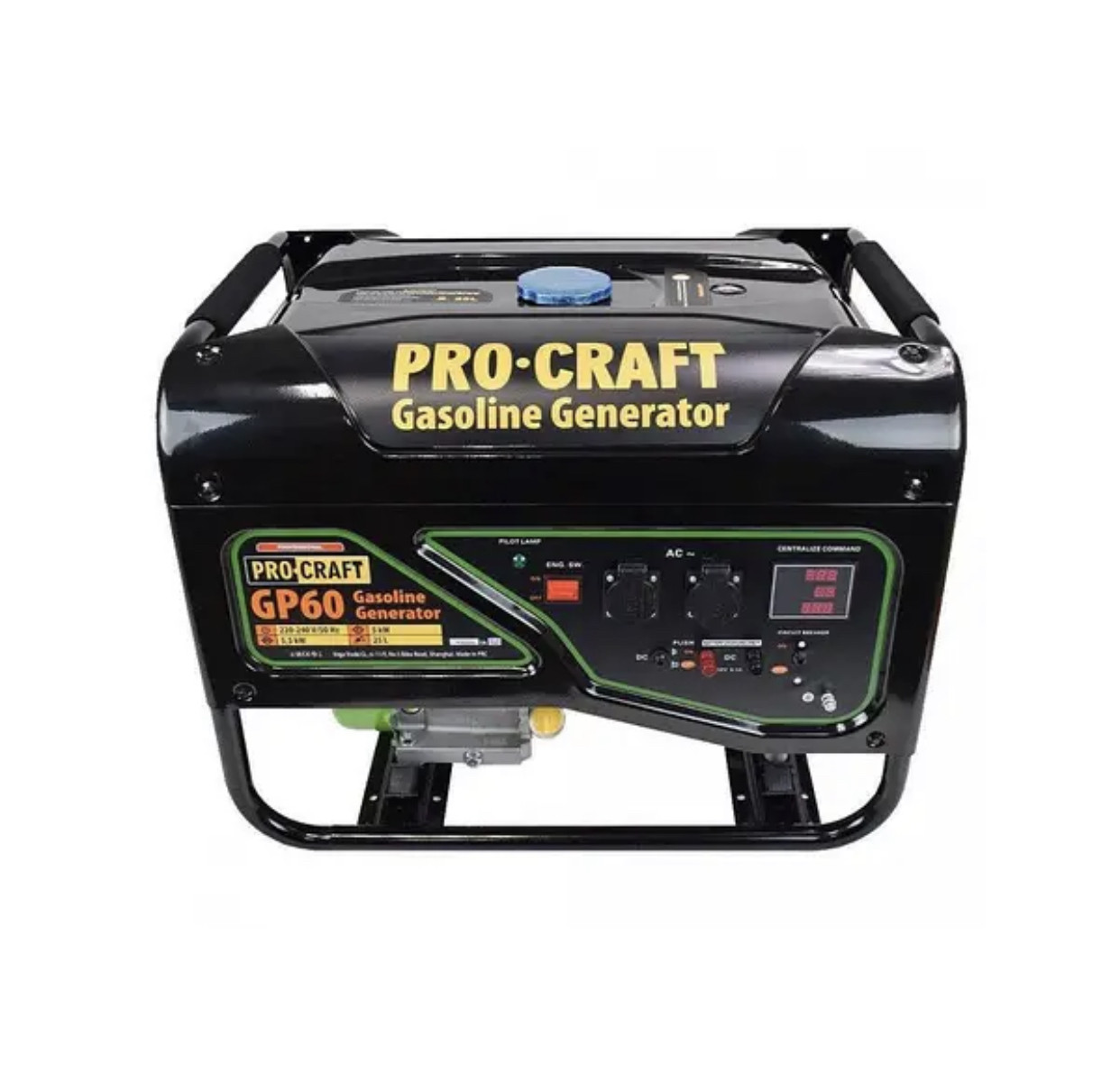 Генератор бензиновий Procraft GP60 (5.5 кВт)