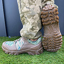 Тактичні літні шкіряні кросівки, фото 3
