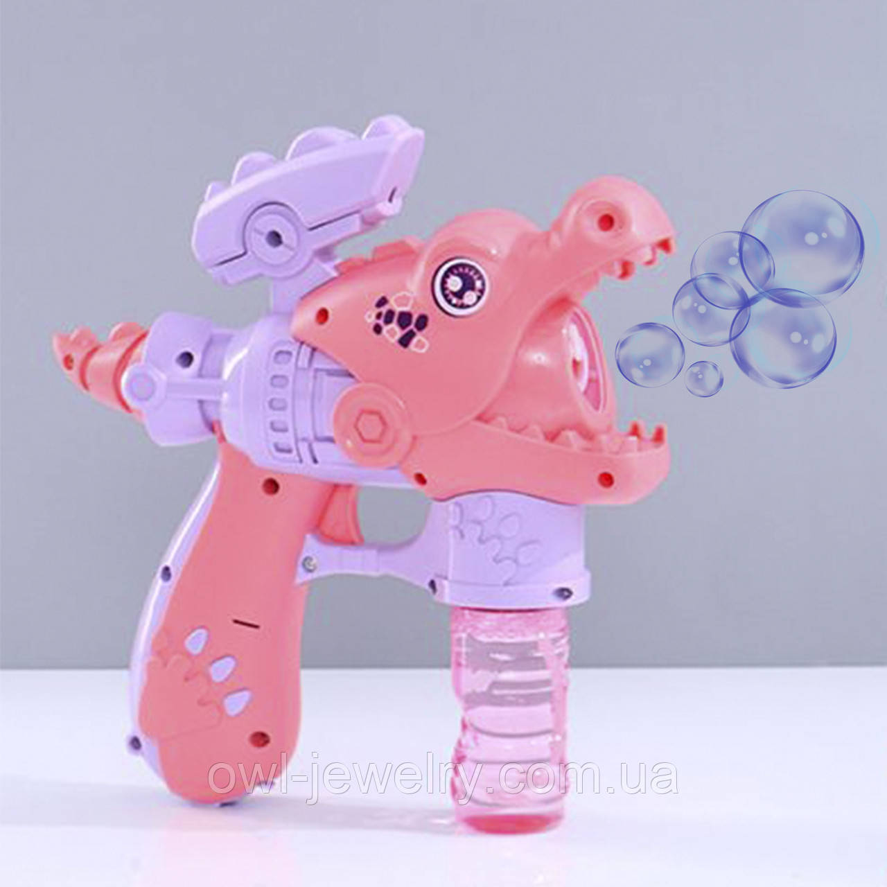 Мыльные пузыри крокодил розовый Bambi DF-6062 Игрушка для выдувания ...