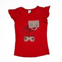 Комплект футболка + шорти для дівчинки  р.116 см, фото 2