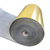 Спінений поліетилен  хімічно зшитий ламінований самоклеючий ППЕ НХ МЕТ СК 8 мм 1,0х25м