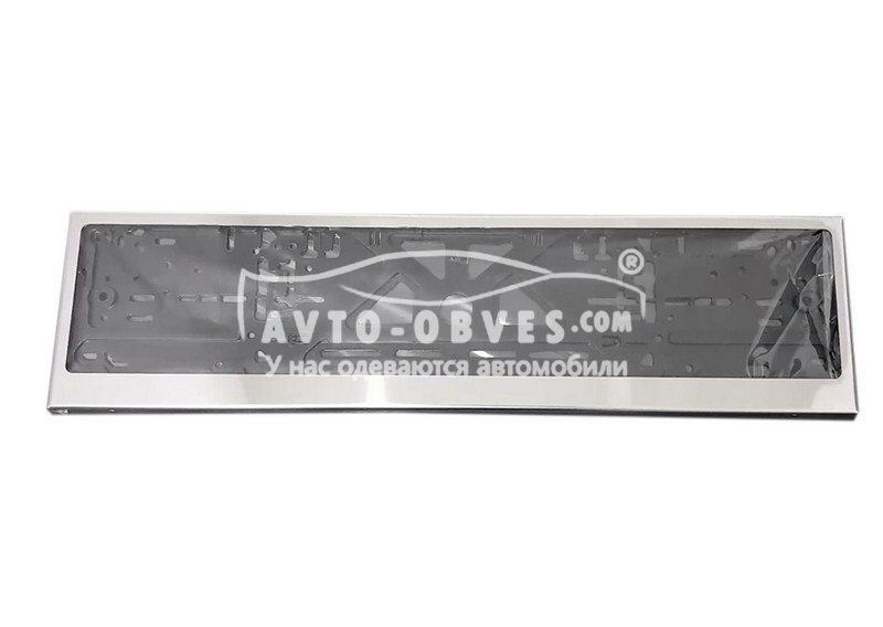 Рамка номерного знака Nissan X-Trail T31 2007-2014 - 1 шт без лого або з будь - яким Вашим лого