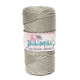 Трикотажний шнур PP Macrame Medium, колір Платина