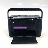 Радіоприймач GOLON RX-6121 FM/MW/SW, USB/microSD mp3, акумулятор Li-Ion, Dx2, золотий, фото 6