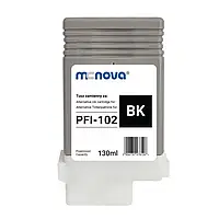 Совместимый картридж MC-NOVA PFI-102BK для Canon iPF605/iPF750, Black, 130 мл
