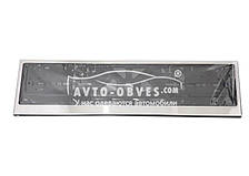 Рамка номерного знака Toyota Auris 2012-... - 1 шт без лого або з будь - яким Вашим лого