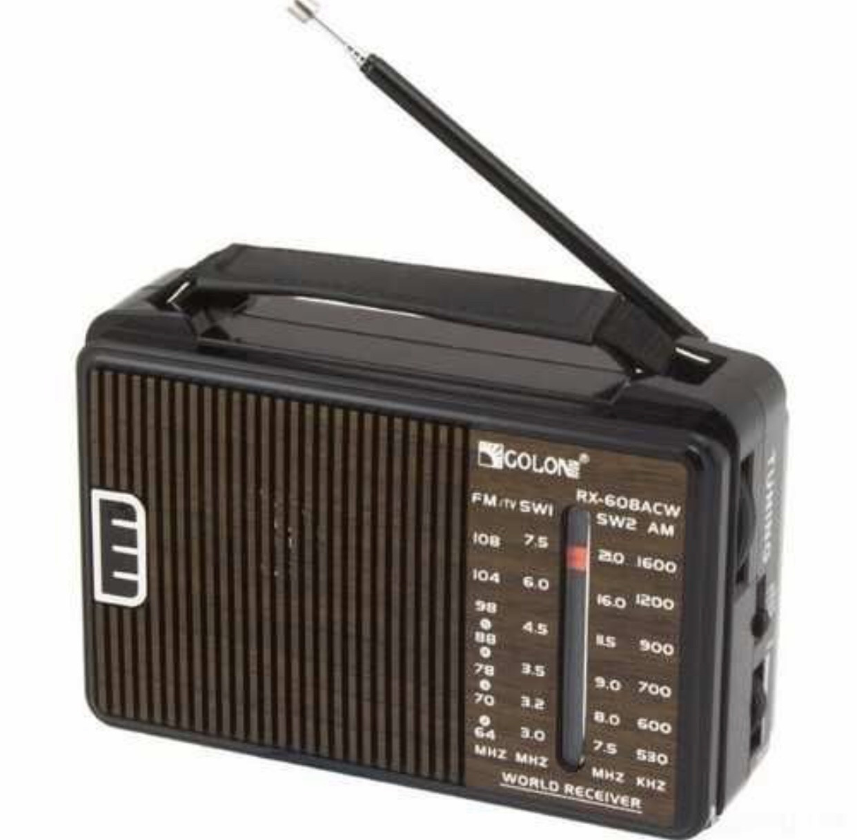 Радіоприймач Golon RX-608 607 606 fm am радіо голон фм ам