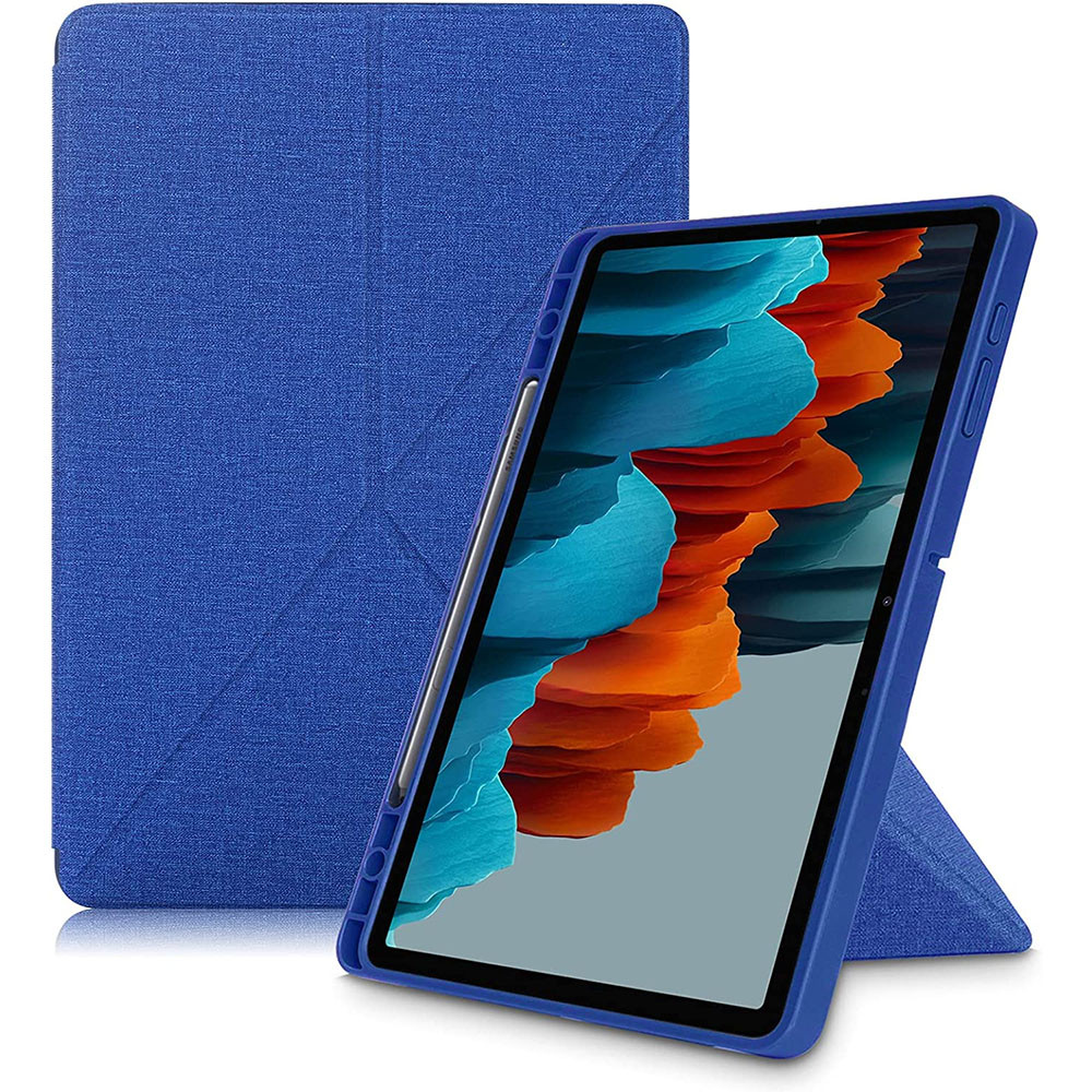 Чохол Galeo TPU Origami для Samsung Glalaxy Tab S7 / Tab S8 11" Blue, фото 1