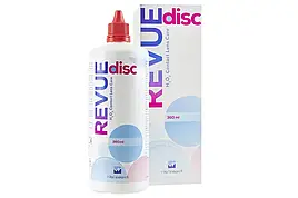 Revue Disc 360мл, Пероксидний розчин для контактних лінз, Revue Disc пероксидна система, Очисник для контактних лінз