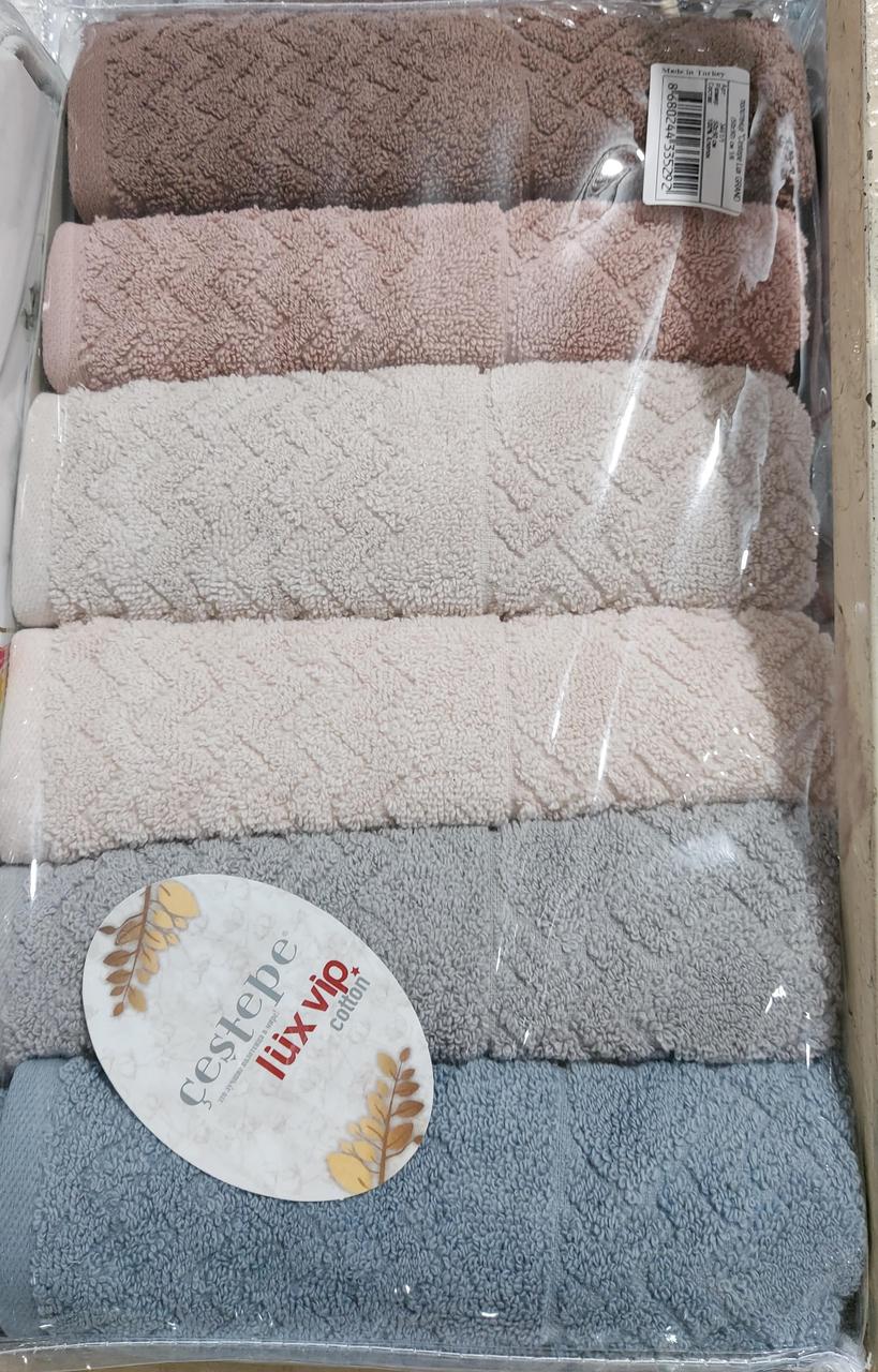 Банні рушники «Lux Vip Cotton GRAND» Туреччина (6 шт)