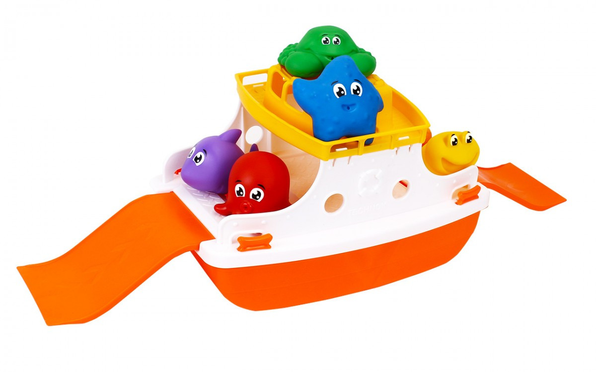 Пором ТехноК 7938 дитяча іграшка пискавки гумові для купання дітей малюків набір для ванної