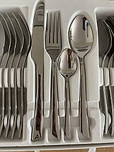 Набір столових приладів Kamille з нержавіючої сталі 24 предмета KM-5200S, фото 2