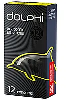 Презервативи DOLPHI Анатомічні надтонкі 12 шт