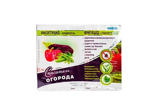 Рятівник городу інсектицид-прилипач 3 мл+ фунгіцид стимулятор росту 12 мл