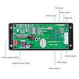 Mp3 модуль з bluetooth 5.0, FM радіо, USB, microSD, вбудованим мікрофоном, модель JQ-D010BT, фото 6