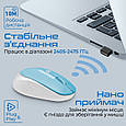 Миша Promate Tracker Wireless Blue (tracker.blue), фото 5