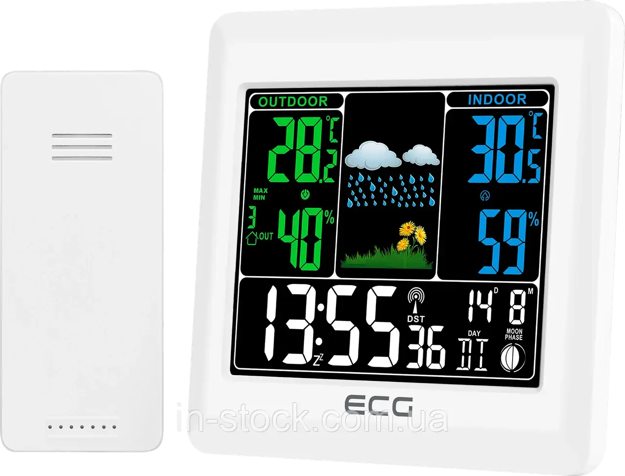 Метеостанція ECG MS 300 White