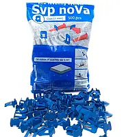 Система вирівнювання плитки SVP NoVa 1 мм. 500 шт. (СВП НОВА)