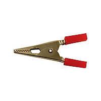 Затискач типу "крокодил" MINI 52 мм (червоний)