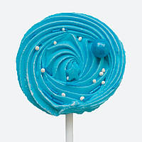 "Безе топер голубое" декоративные сахарные изделия для украшения тортов и кондитерских изделий