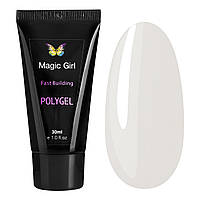 Полигель для наращивания Magic Girl PolyGel Тюбик №1 молочный 30мл