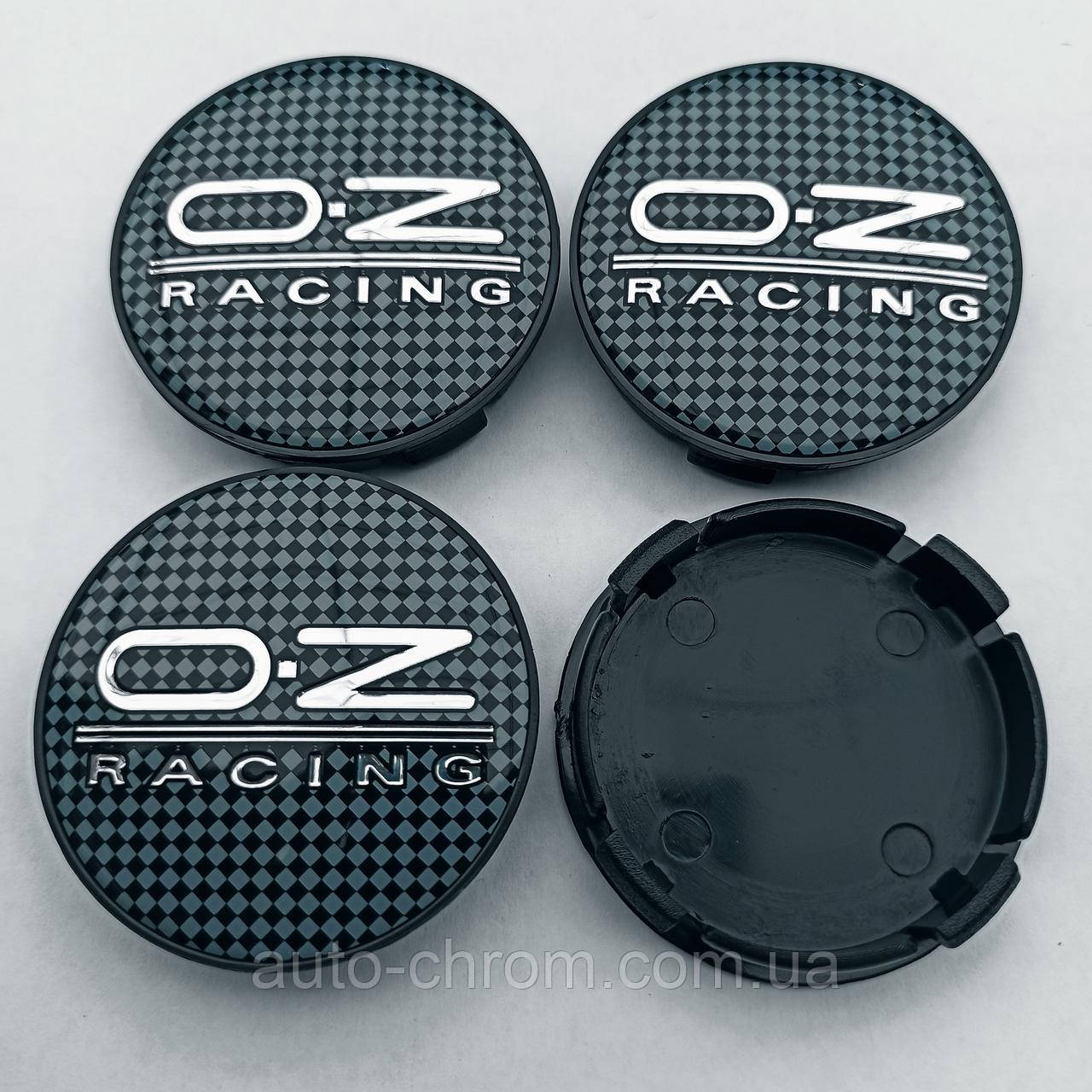 Ковпачки в диски OZ Racing 55*59 мм карбон