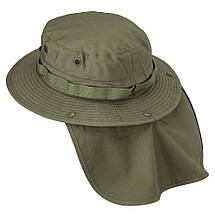 Helikon - Панама з додатковим знімним капюшоном (розмір L) - Olive Green - KA-BON-PR-02 (для страйкболу), фото 6