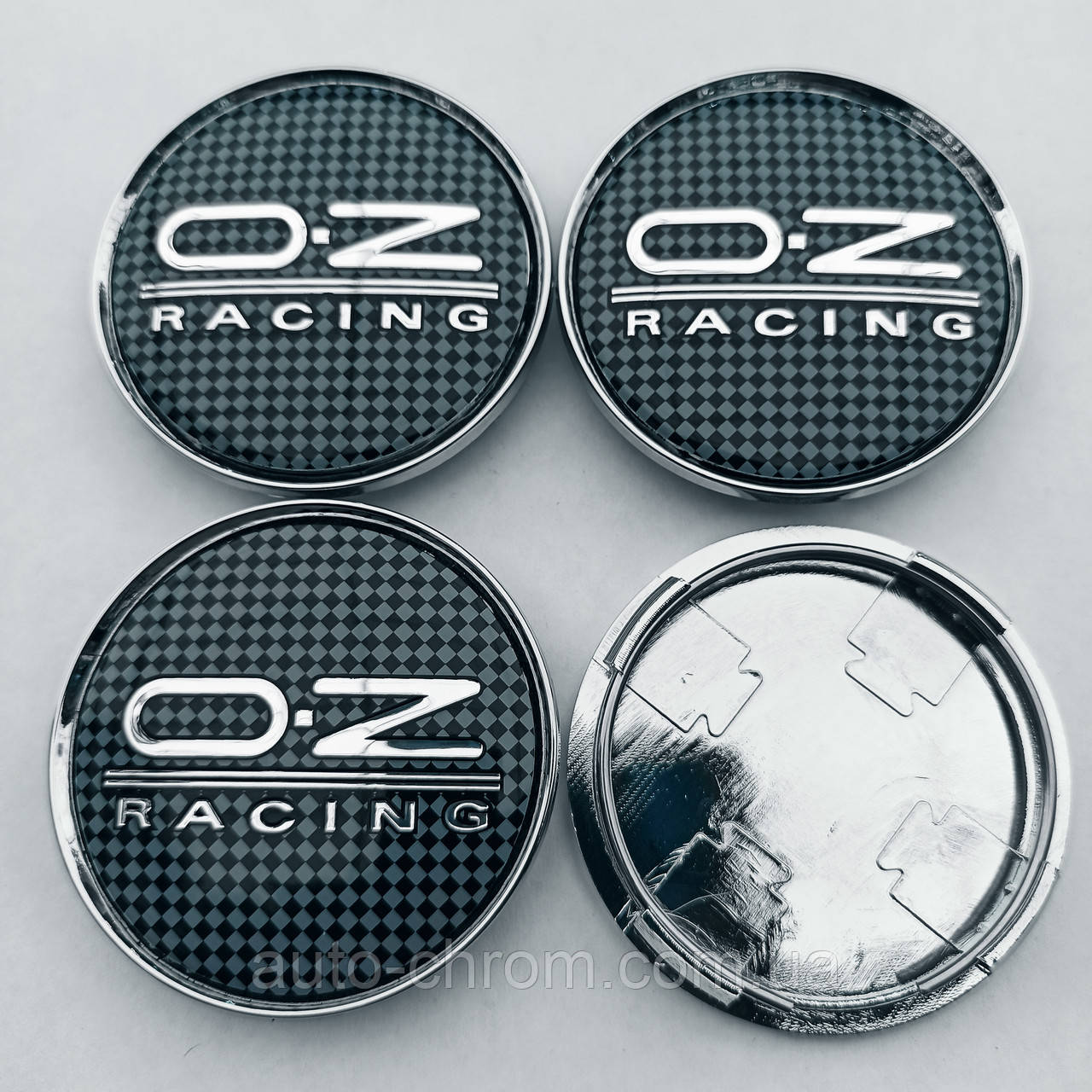 Ковпачки в диски OZ Racing 58*63 мм карбон, фото 1