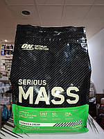 ON Serious Mass EU Optimum Nutrition 5450 грамм 5.4 kg гейнер для набору маси сіріус