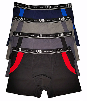 Труси чоловічі боксери бавовна UB Universe Bird, розміри XL-4XL, 888