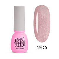 База камуфляжна з шиммером Toki Toki Shimmer Base №04, 5 мл