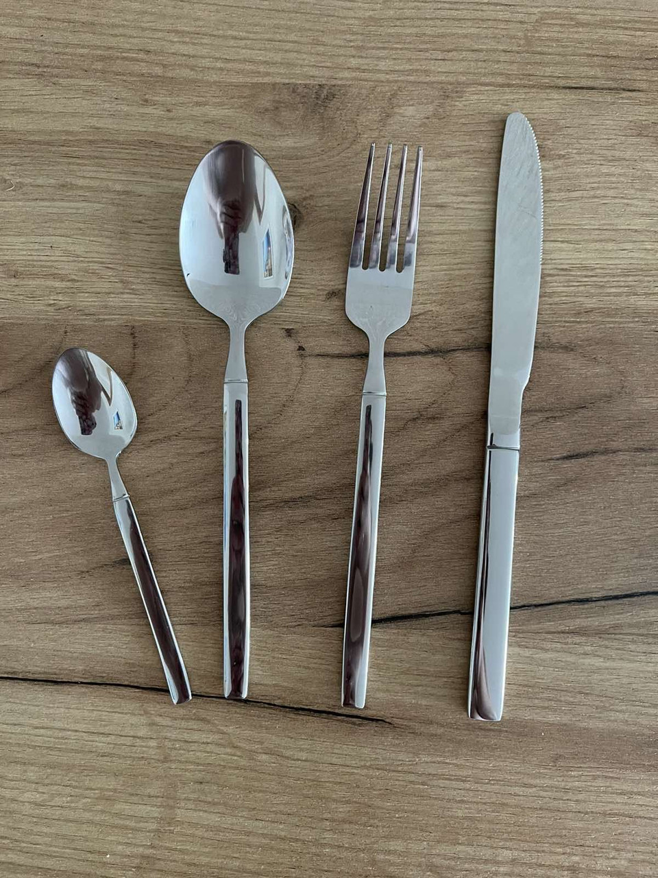 Набір столових приборів із 24 предметів Ardesto Gemini Luster AR1924LCS, фото 1