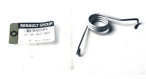 Renault (Original) 7701052563 — Пружина заднього гальмівного супорту (права) на Рено Трафік II з 2001г., фото 1