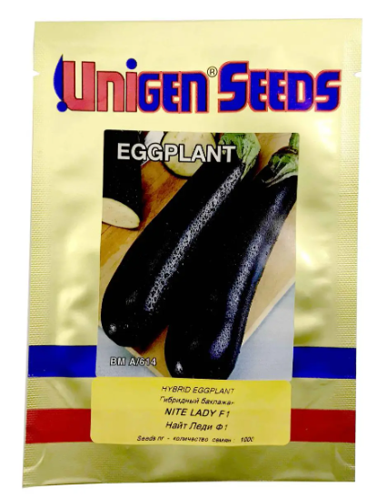 Баклажан Найт Леді F1 1000 шт (United Genetics), фото 1