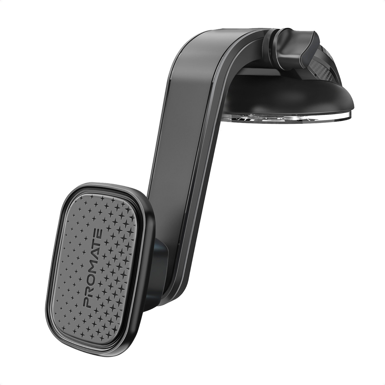 Магнітний автотримач для телефона Promate MagMount-XL Black (magmount-xl.black), фото 1